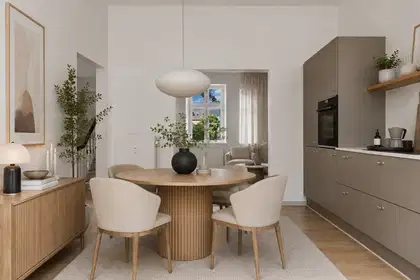 Visual presentation of the listing