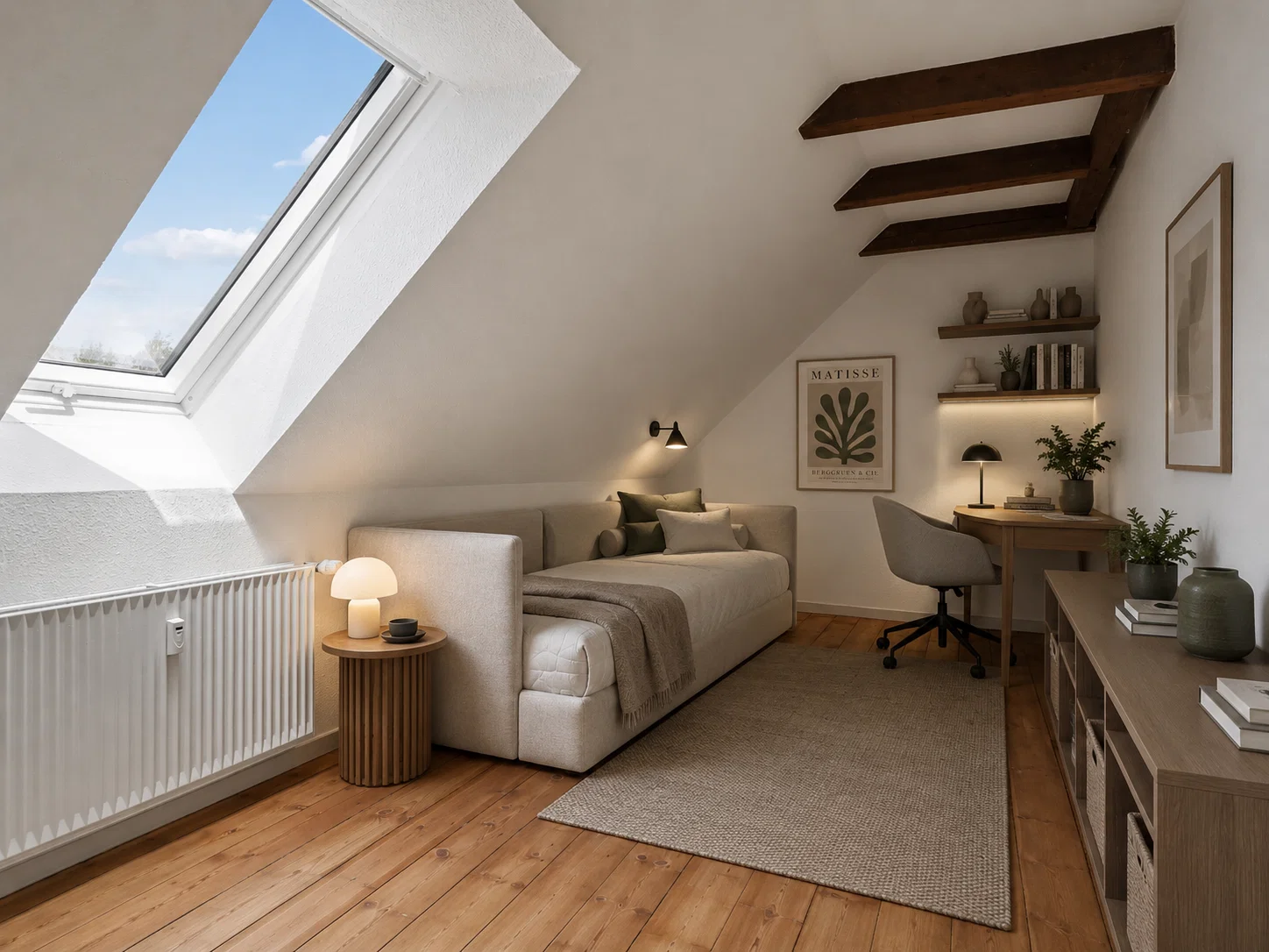 Visual presentation of the listing