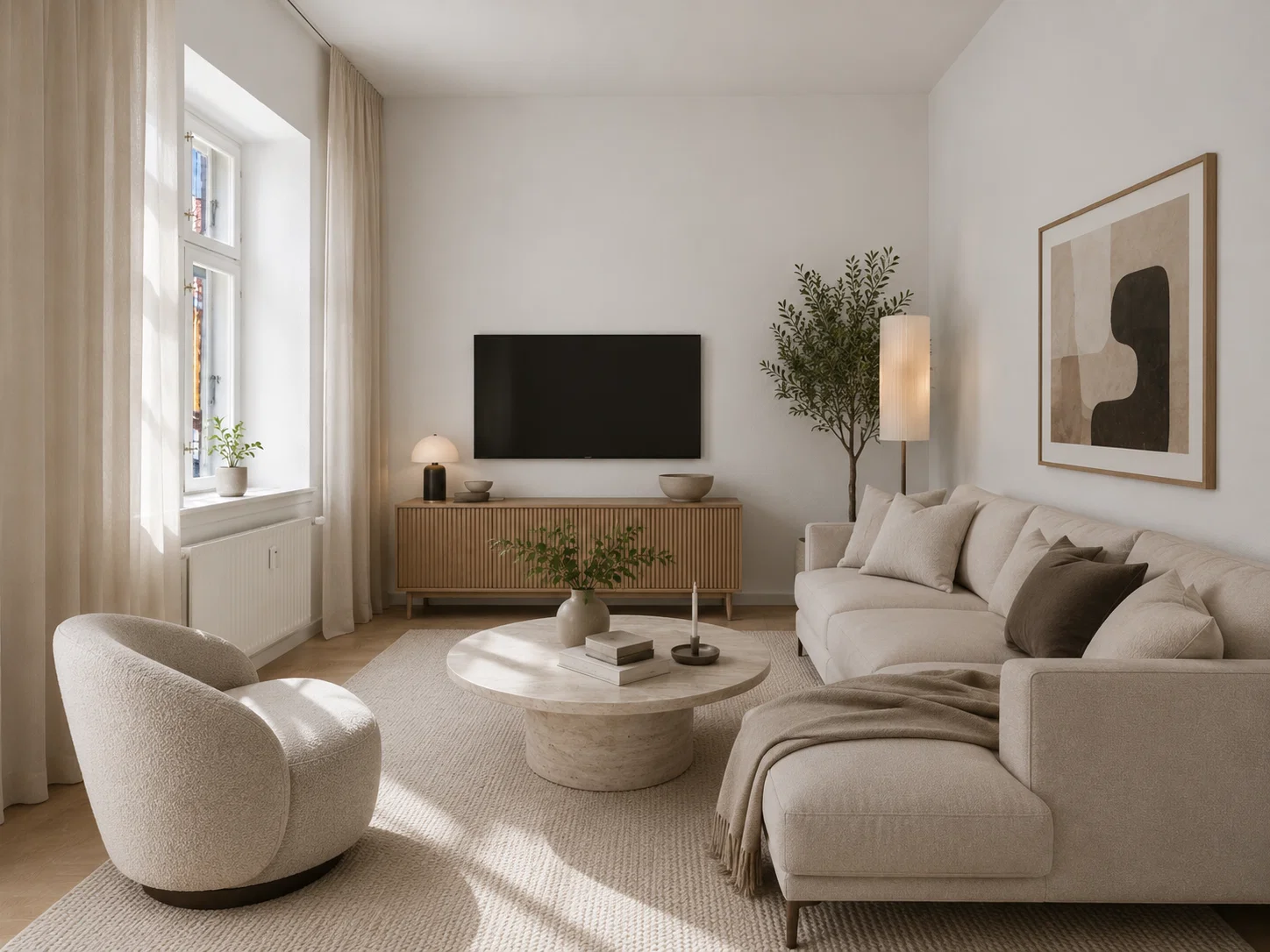 Visual presentation of the listing