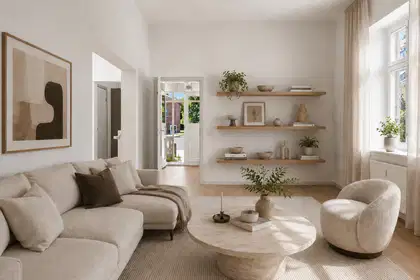 Visual presentation of the listing