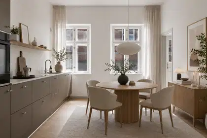 Visual presentation of the listing