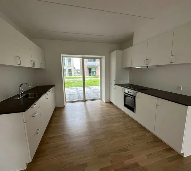 apartment Rummelig stuelejlighed med terrasse og moderne faciliteter