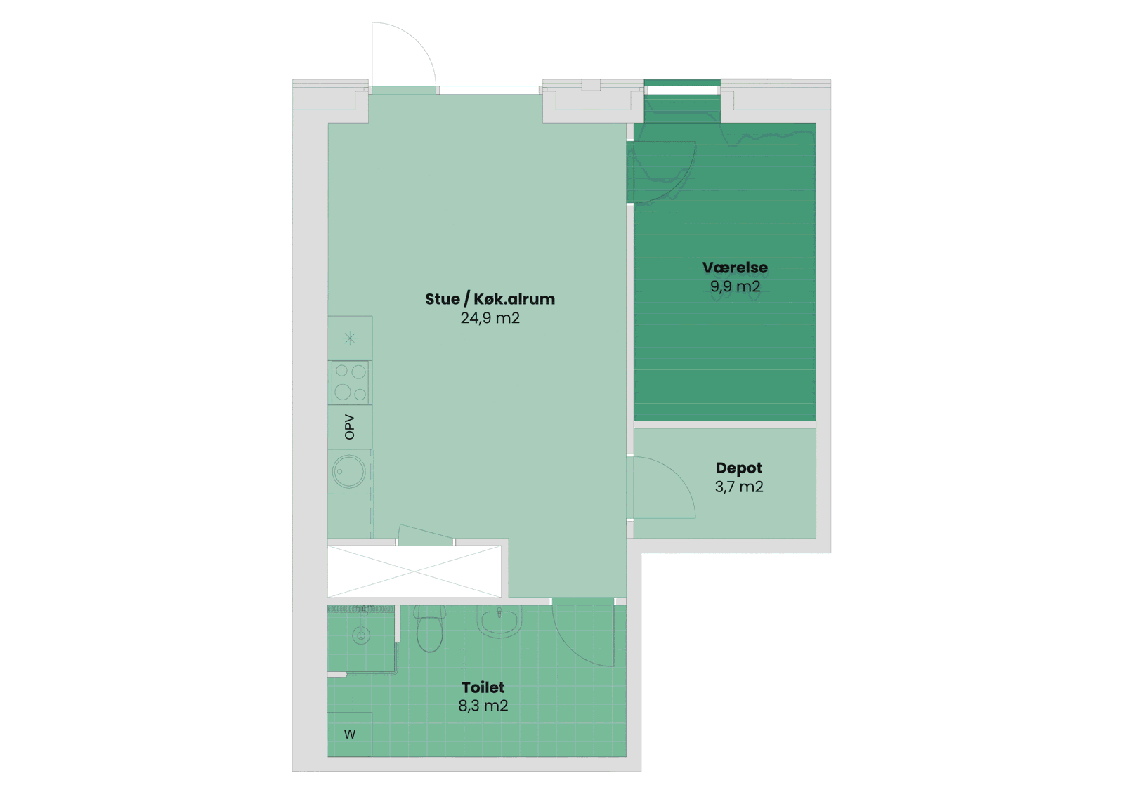 Visual presentation of the listing