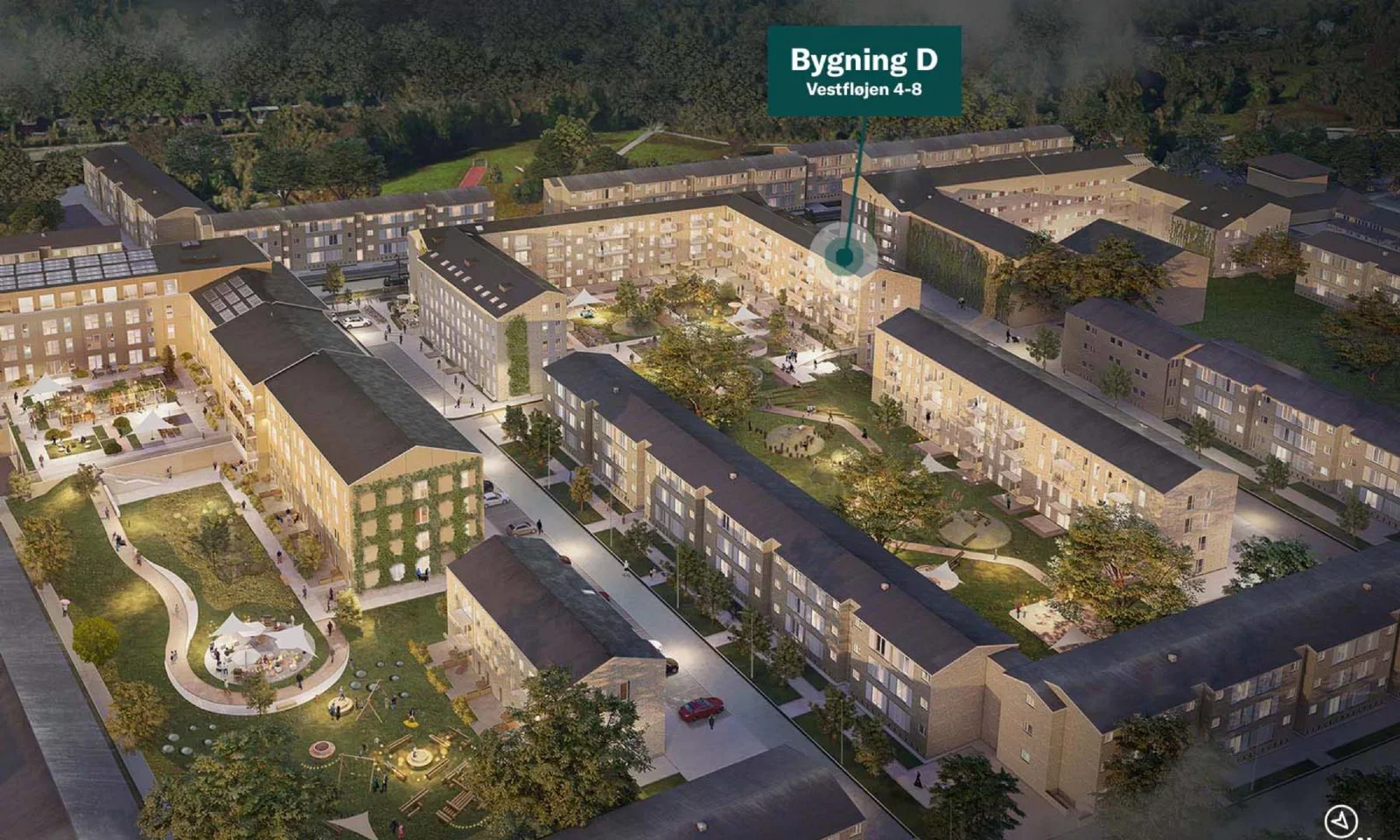 Visual presentation of the listing