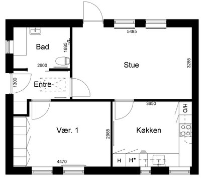 Prisvenlige familieboliger i Lyngby - Solhøjvej, Trustrup - 3