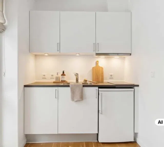 apartment Lys og indbydende 1-værelses bolig
