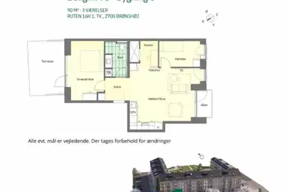 Visual presentation of the listing