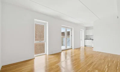Large and functional 1-room home with a courtyard-facing balcony. - Lærkevej, København NV - 4