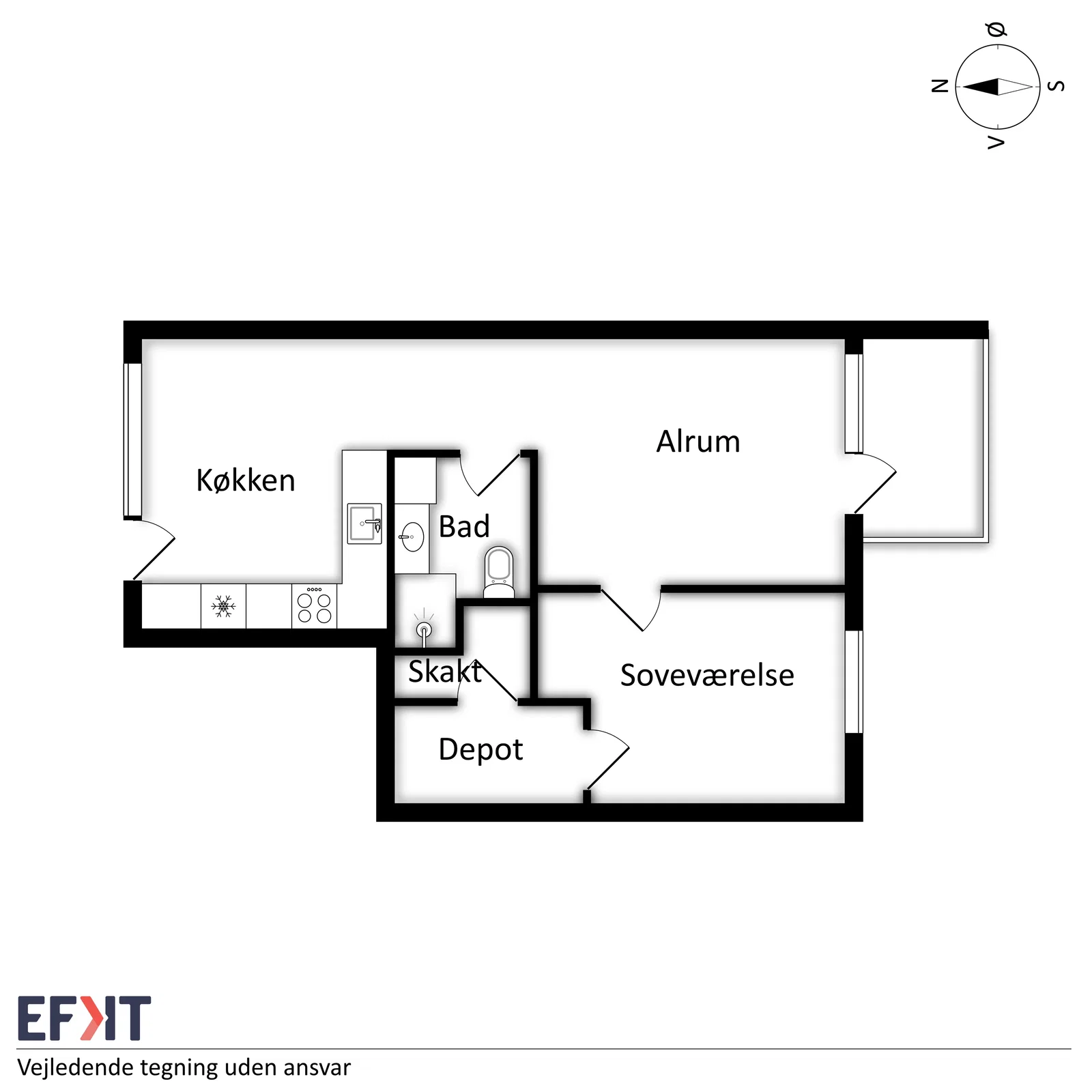 Visual presentation of the listing