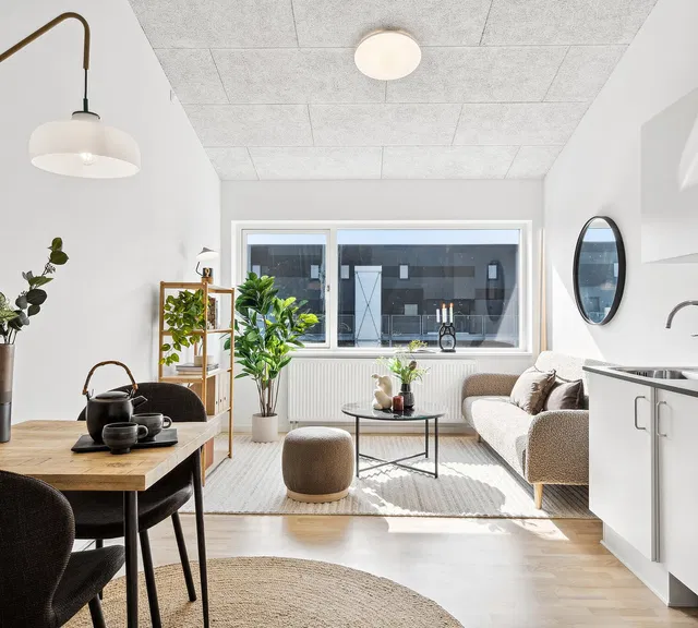 apartment Lys 2-værelses lejlighed nær strand og skov