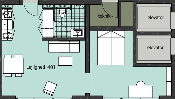 Visual presentation of the listing