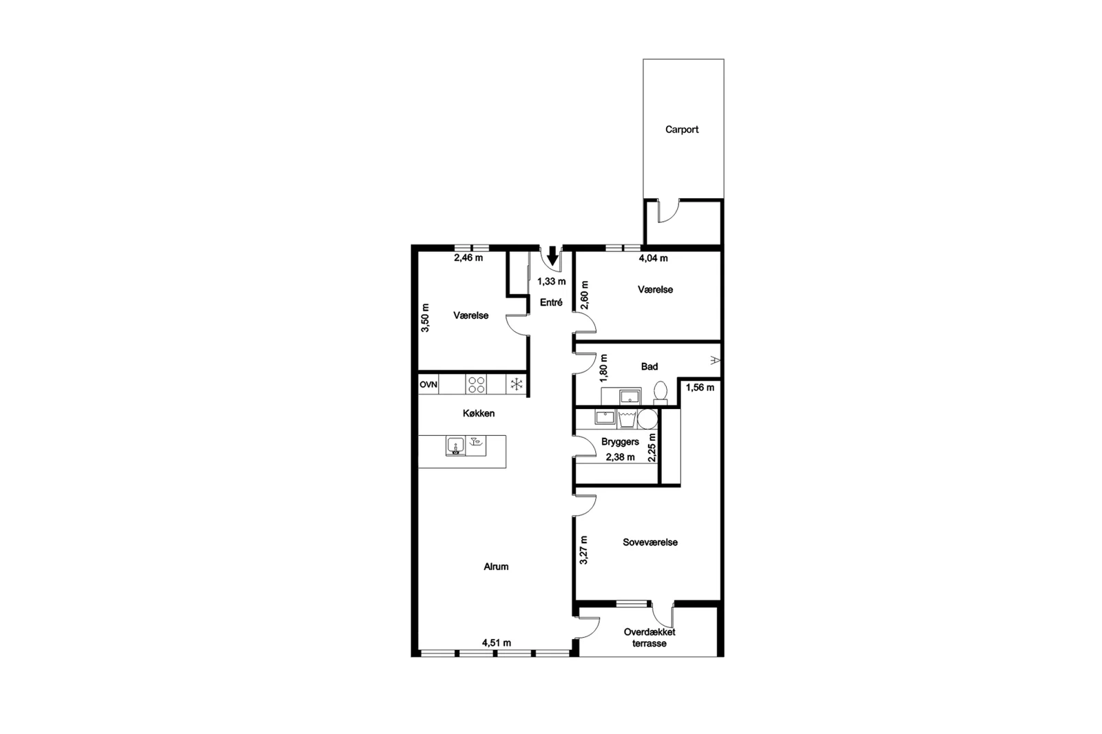 Visual presentation of the listing