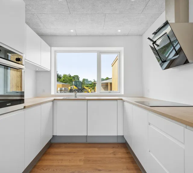 townhouse Lækkert 1-plans rækkehus på Skovvang