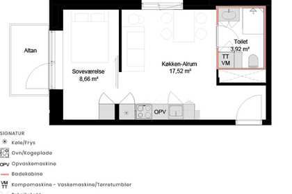 Visual presentation of the listing