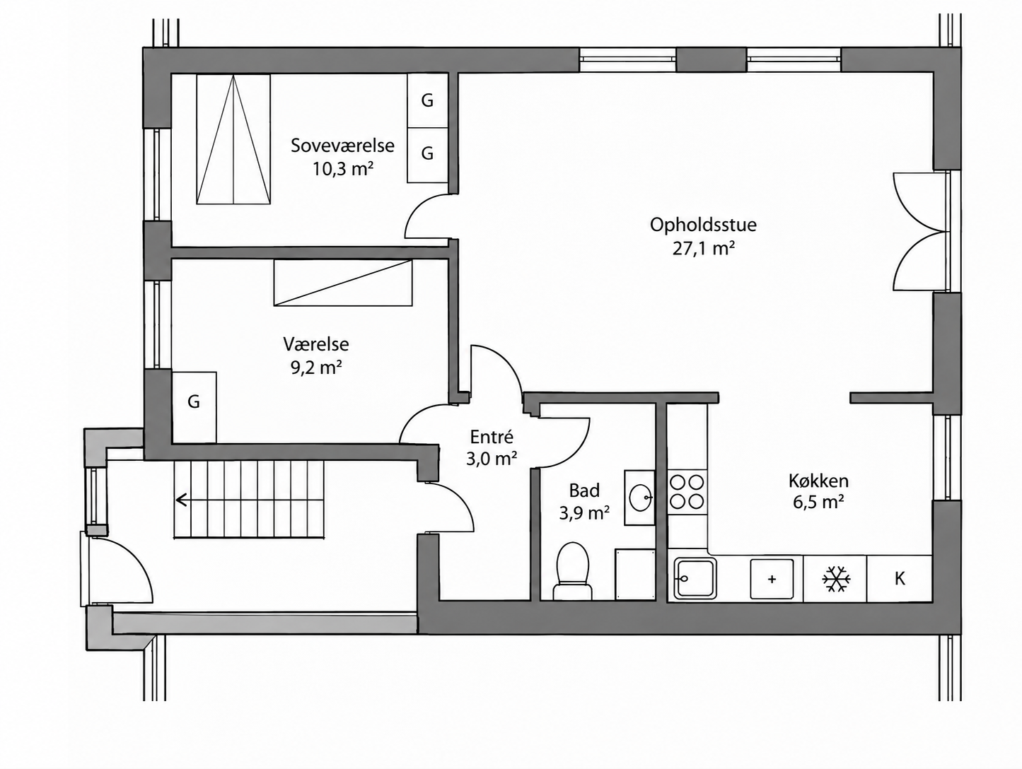 Visual presentation of the listing