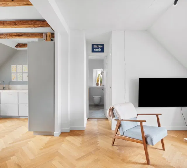 apartment HISTORISK ELEGANCE MØDER MODERNITET PÅ VESTERBROGADE
