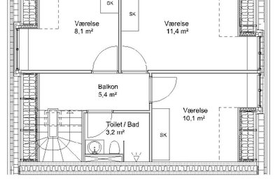 4-værelses rækkehus i Odense SV - Sanderumvej, Odense SV - 2