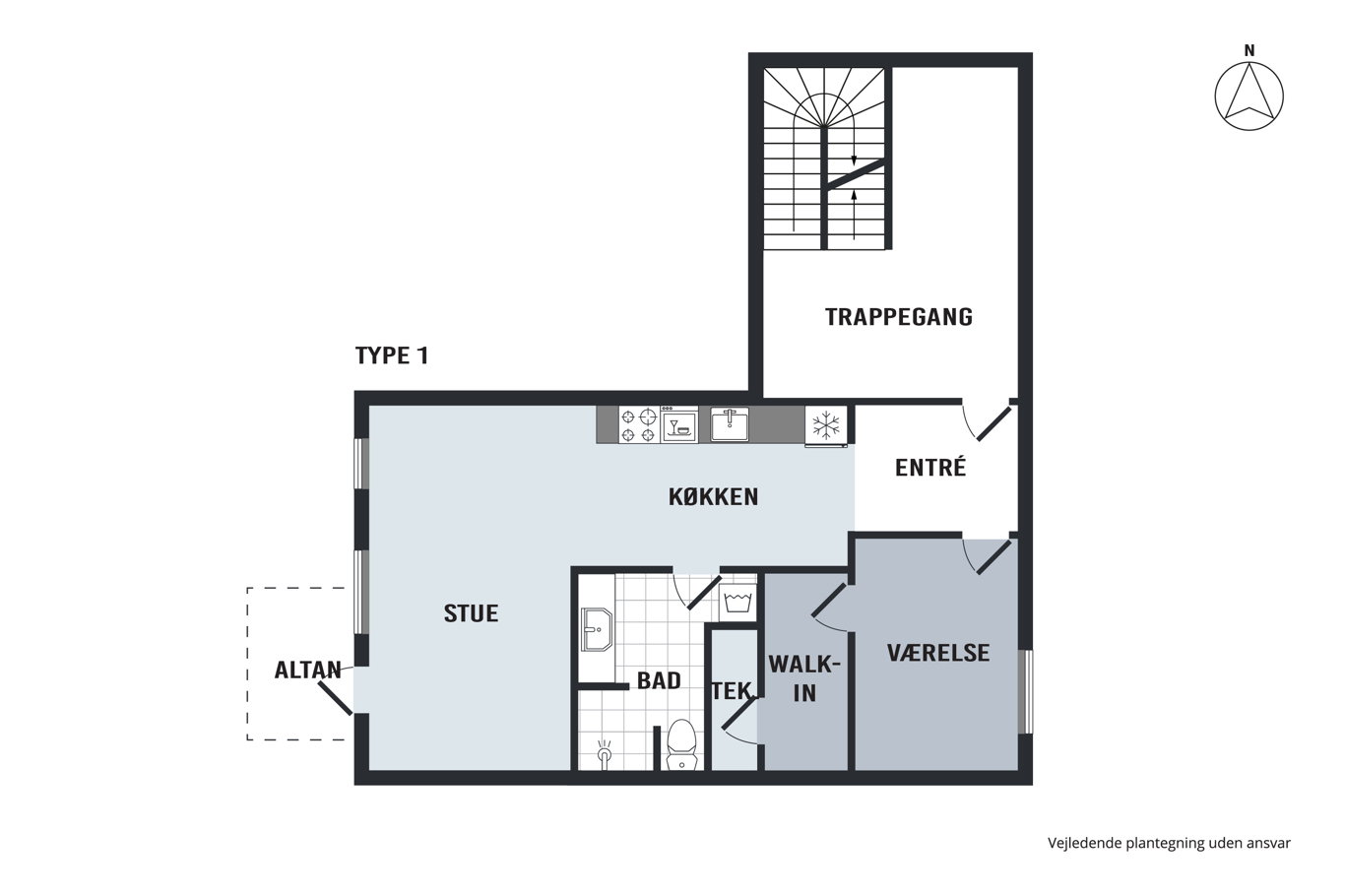 Visual presentation of the listing