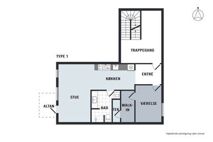 Visual presentation of the listing
