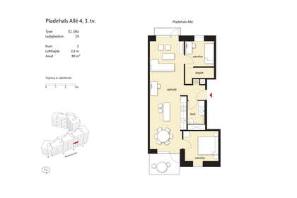Visual presentation of the listing