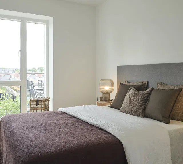 apartment Lys 3-værelses bolig med to altaner