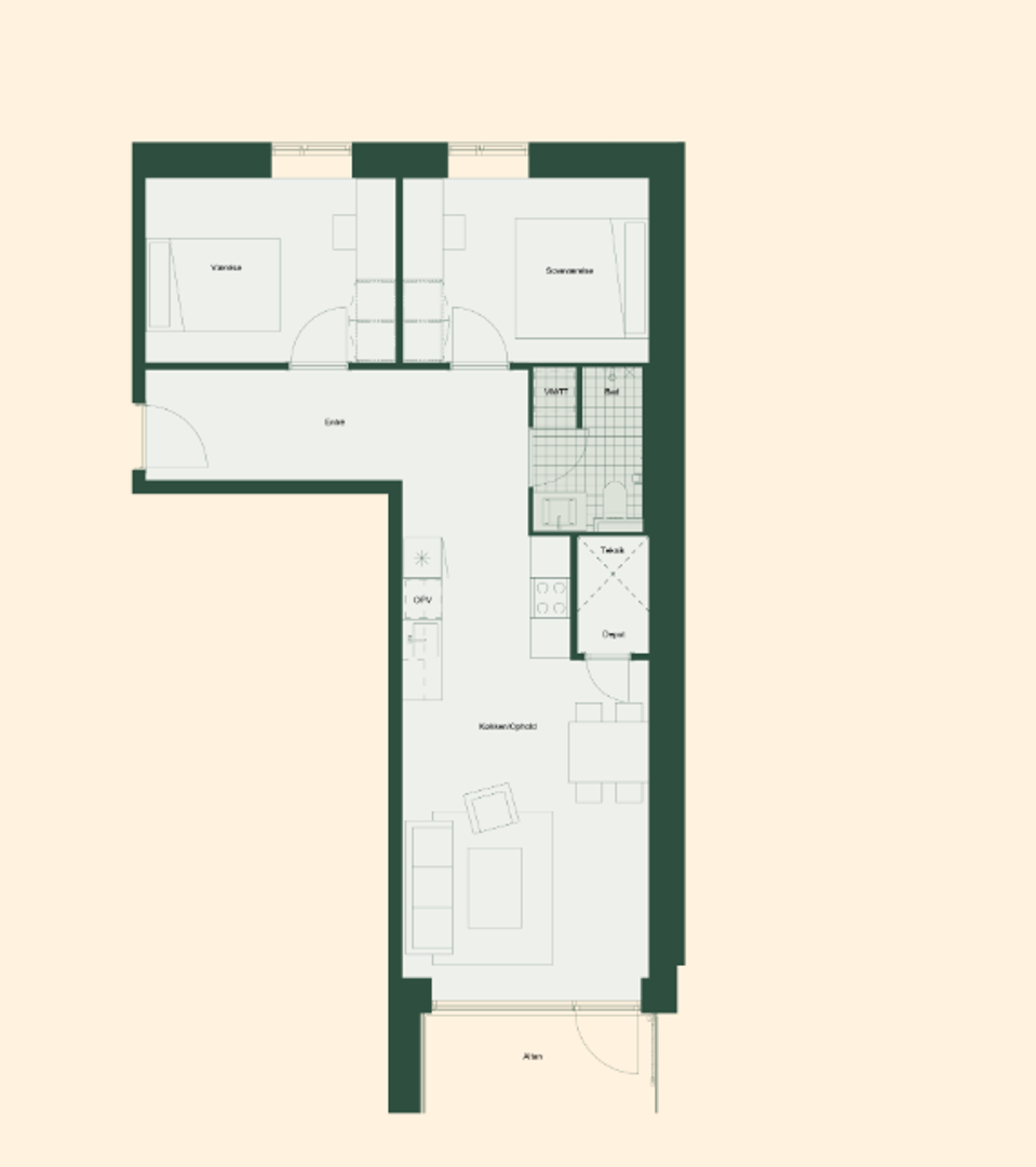 Visual presentation of the listing