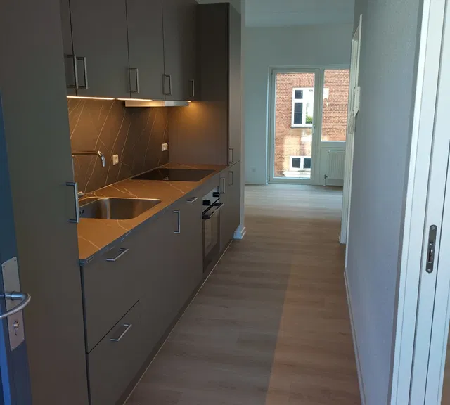 house Lys og nyrenoveret lejlighed med elevator i Aalborg Vestby