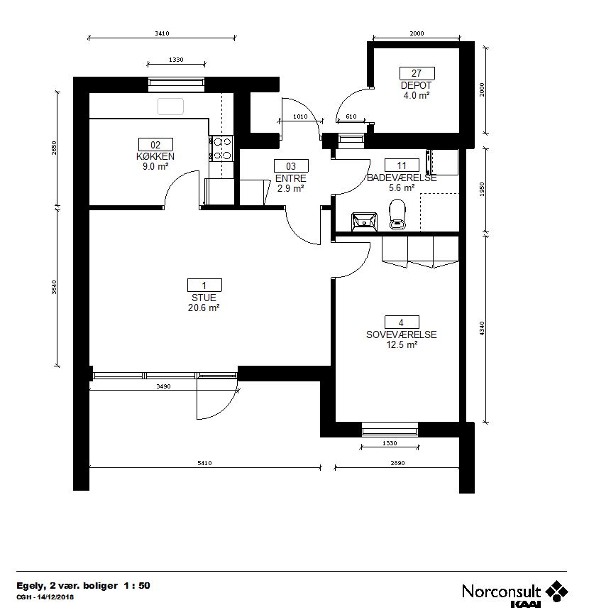 Visual presentation of the listing