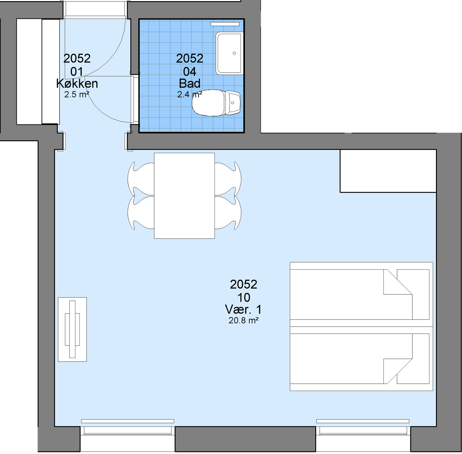 Visual presentation of the listing