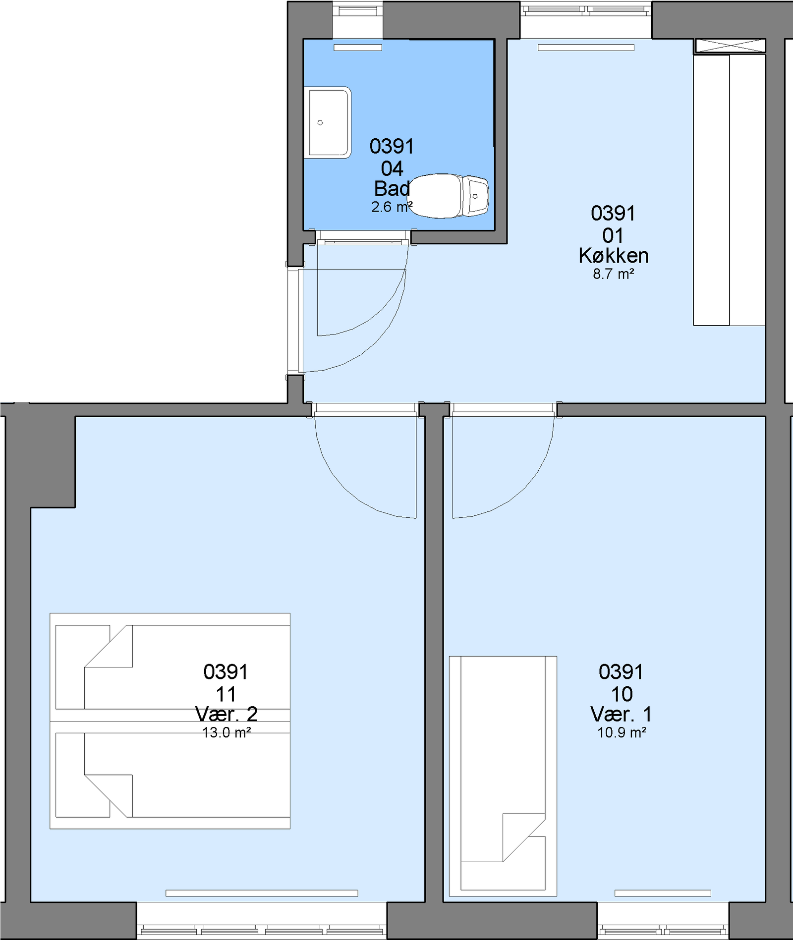 Visual presentation of the listing