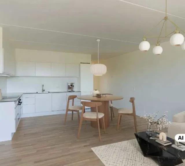 apartment Attractive 3-room apartment with terrace, underfloor heating and laundry facilities