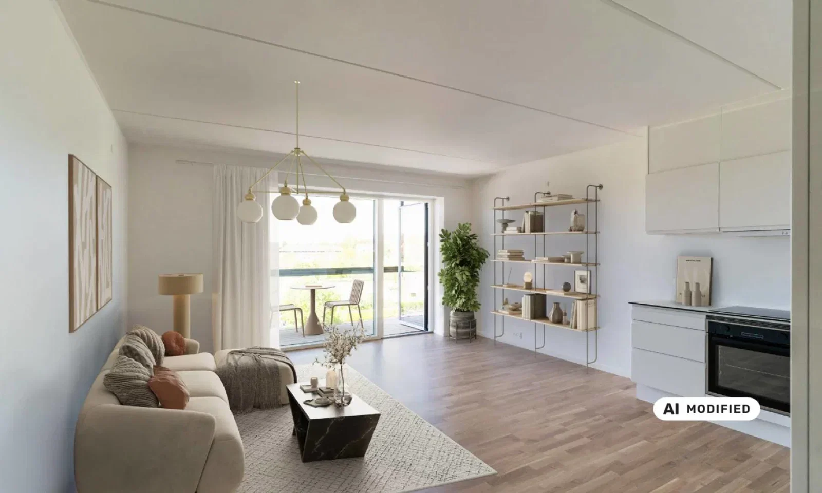 Visual presentation of the listing