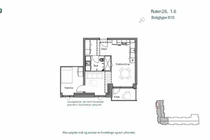 Visual presentation of the listing
