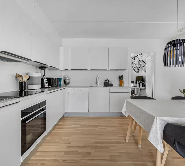 apartment Lys 3-værelses stuelejlighed med terrasse
