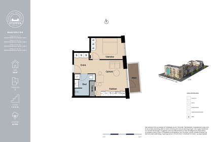 Visual presentation of the listing