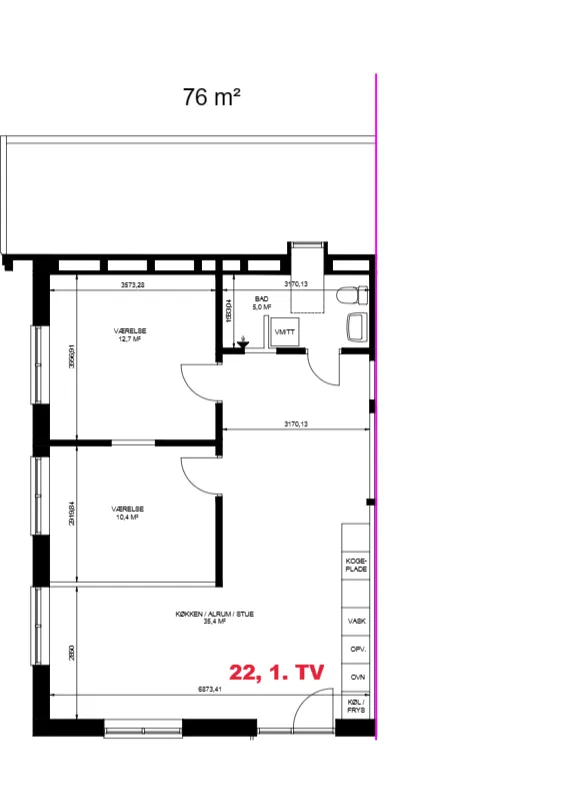 Visual presentation of the listing