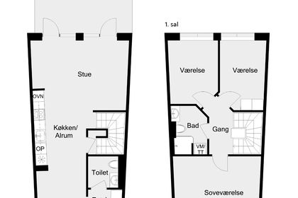 Visual presentation of the listing
