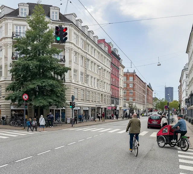 apartment Lys hjørnelejlighed med altan på Vesterbro