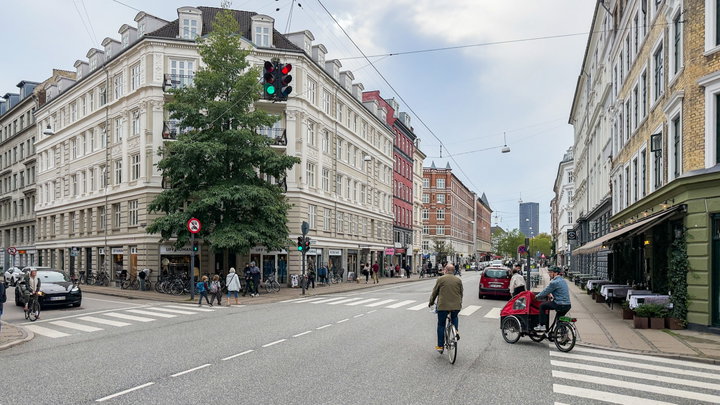 Lys hjørnelejlighed med altan på Vesterbro - Istedgade, København V - 0