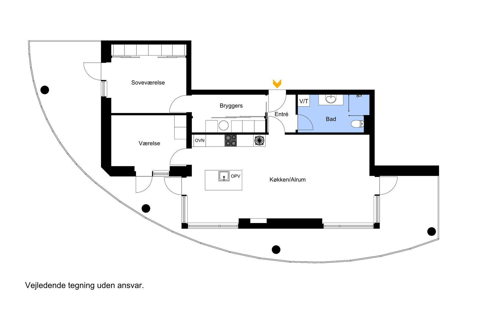 Visual presentation of the listing