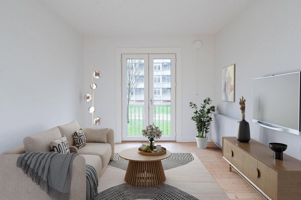 Visual presentation of the listing