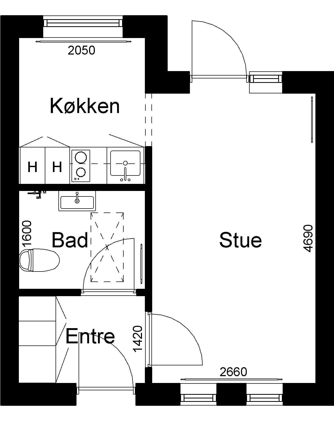 Visual presentation of the listing