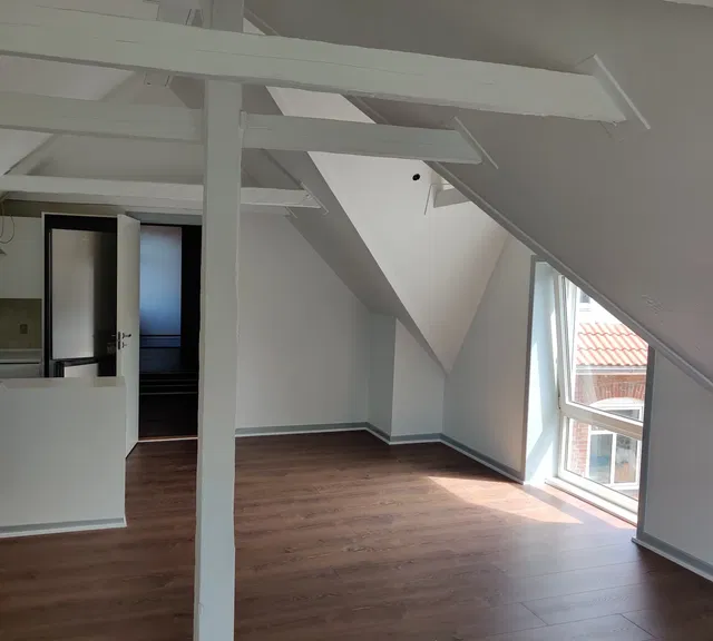 apartment Charmerende 1-værelses loftslejlighed på 48 m2 med fransk altan og parkering