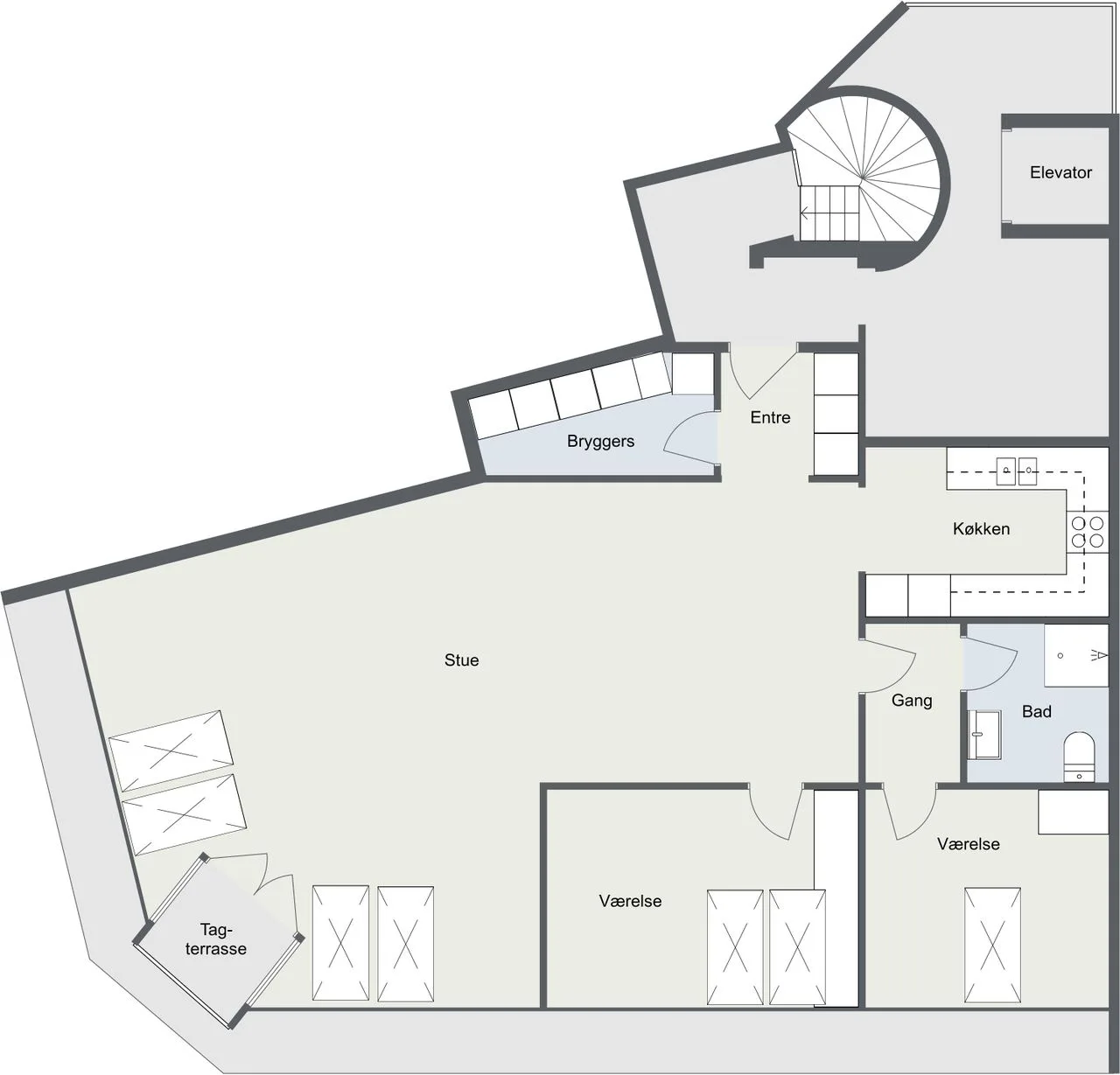 Visual presentation of the listing