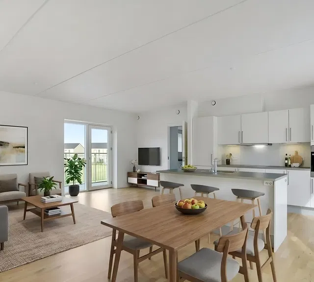 apartment 3-værelses lejlighed på 113 m² nær Silkeborg