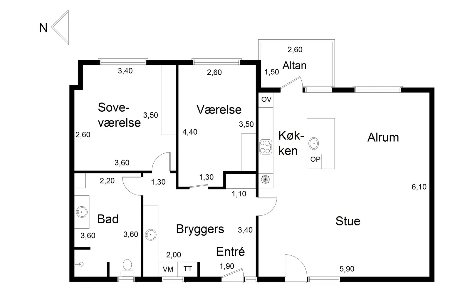 Visual presentation of the listing