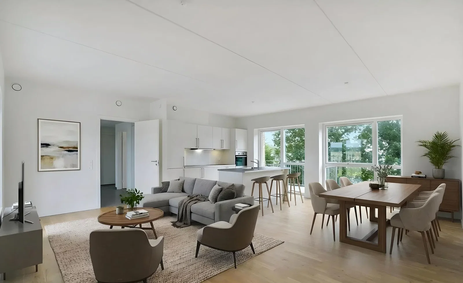 Visual presentation of the listing