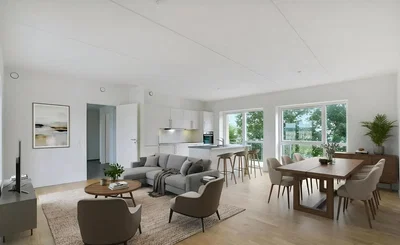 3-værelses lejlighed på 113 m² nær Silkeborg - Langstrømpevej, Silkeborg - 1
