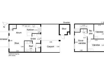 Visual presentation of the listing