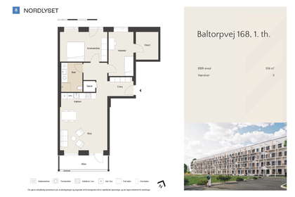 Visual presentation of the listing